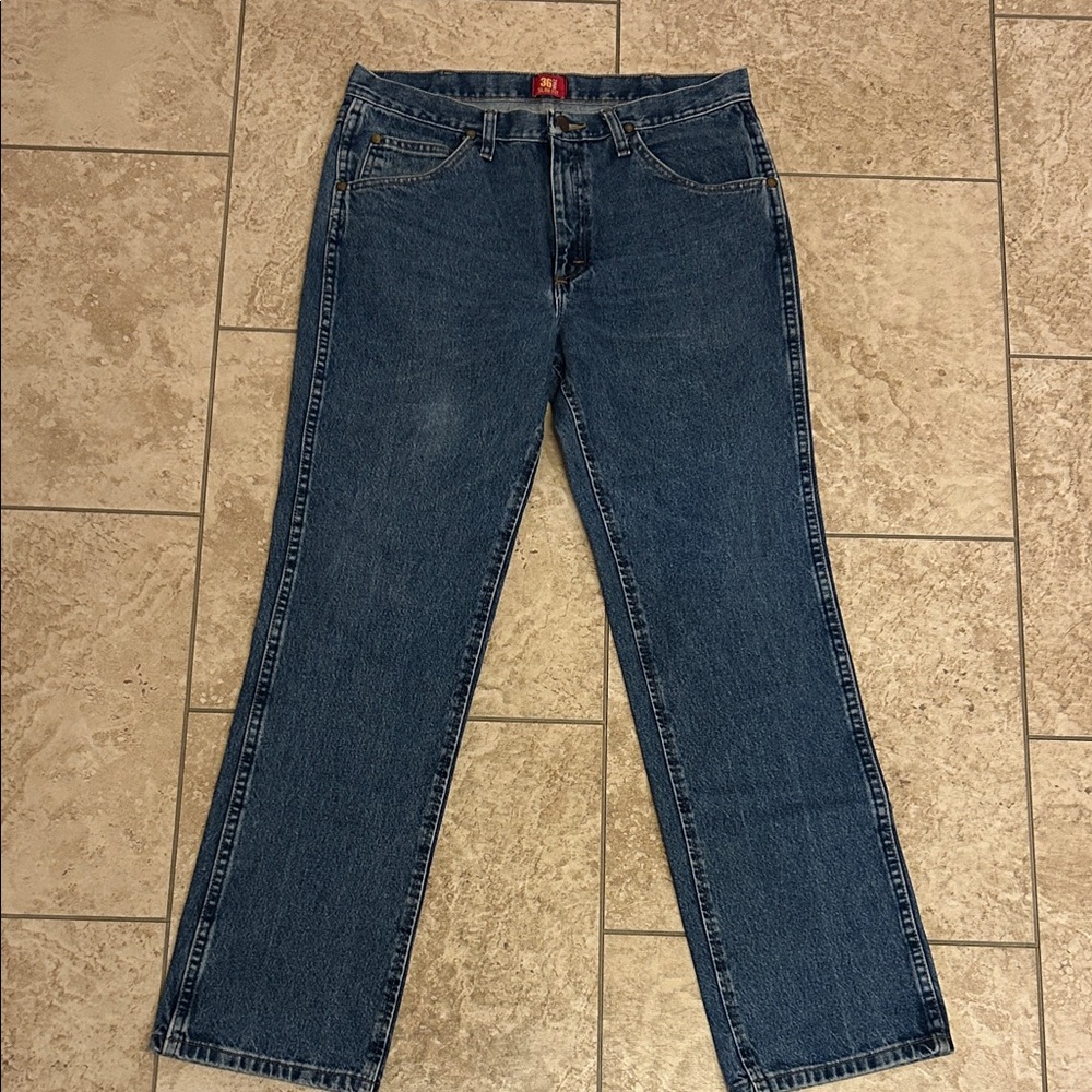 Men’s wranglers MWZ size 36 slim - Picture 3 of 5